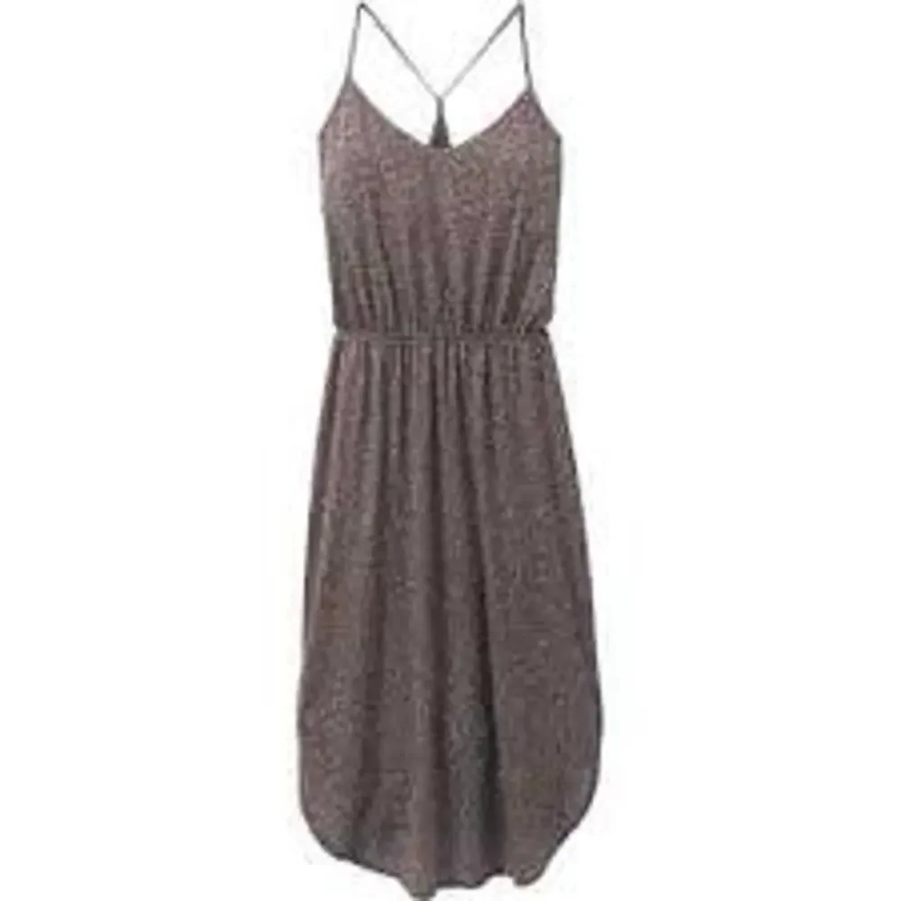 PRANA Ayla Midi Dress w Padded Shelf Bra Size Medium M SUSTAINABLE RECYCLED - Picture 3 of 7